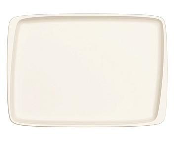 Блюдо прямоуг. 360*250 мм. Белый, форма Мув 2 Чойс Bonna /1/6/