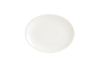 Блюдо овальное 200*160 мм. Белый, форма Мув Bonna /1/12/