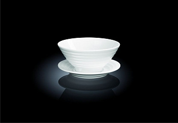 Салатник d=150 мм. 545 мл. h=70 мм.  с блюдцем d=150 мм. Wilmax /1/3/24/