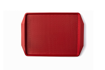 Поднос 42*30 см. темно-красный поверхность классик (416) MGprof /1/10/