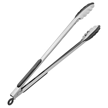 Щипцы универсальные 41 см. нерж. резин. вставки MGsteel /1/72/