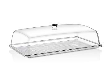 Крышка для гастроем., подносов 1/1 53*32,5 см. h=12,5 см. поликарбонат, прозрачная GP/1/6/