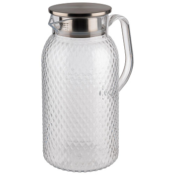 Кувшин 1,8 л. d=115 мм. h=240 мм. поликарбонат, с крышкой нерж. APS /1/4/