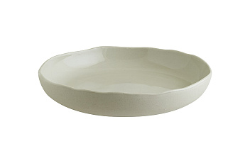 Тарелка d=200 мм. Оливковый, форма Крас волнистый край Bonna /1/6/