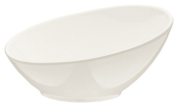 Салатник d=140 мм. 250 мл. h=68 мм. Белый, форма Ванто 2 Чойс Bonna /1/12/
