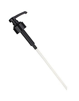 Дозатор помпа 10 мл. d=31 мм. L=43,5 см. для напитков, сиропов, соусов универсальный, черный MGprof /1/