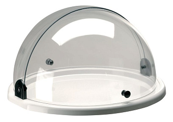 Поднос сервировочный d= 38 см. пластик, с крышкой Roll-Top Abert /1/