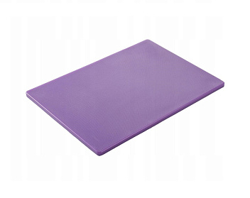 Доска разделочная п/п 500*350*18 мм. фиолетовая поверхность шагрень MGprof /1/10/