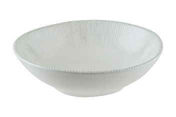 Салатник d=180 мм. 470 мл. h=55 мм. Ирис Серый, форма Ваго Bonna /1/12/816/ ВДОХНОВЕНИЕ