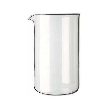 Колба для френч-пресса  600 мл. d=87 мм. h=158 мм. Термостекло /1/24/