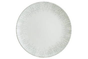 Тарелка d=210 мм. Ирис Серый, форма Гурмэ Bonna /1/12/1200 ВДОХНОВЕНИЕ