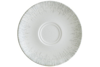 Блюдце d=120 мм. Ирис Серый (чашка 70235), форма Гурмэ Bonna /1/6/3648/ ВДОХНОВЕНИЕ