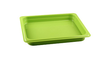 Гастроемкость 1/2 h= 40 мм. 2,3 л. п/п зеленая /1/24/