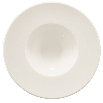 Тарелка для пасты d=280 мм.  400 мл. Белый, форма Банкет Bonna /1/6/396/