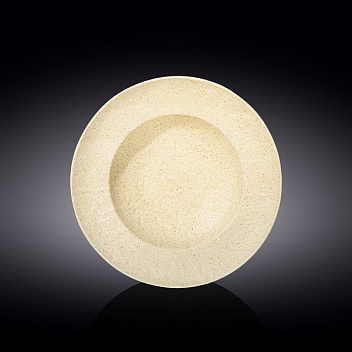 Тарелка d=255 мм. глубокая 350 мл. Сэнд Wilmax /1/3/18/