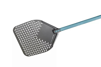 Лопата для пиццы прямоуг. перфорир. 30*30 см. l=150 см. алюм. Evoluzion Gimetal /1/
