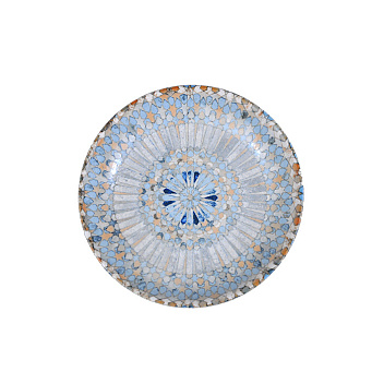 Тарелка d=220 мм. Мозаик, форма Хюгге Bonna /1/6/558/