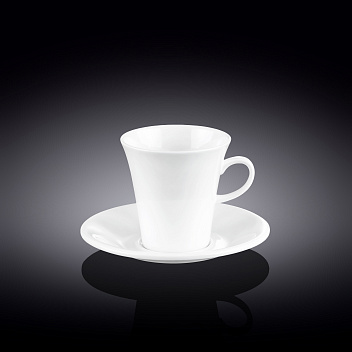 Чайная пара 210 мл. конусная Wilmax /6/36/