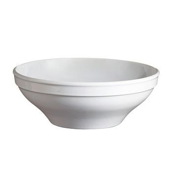 Салатник для подачи/фуршета d=290 мм. 3500 мл. h=110 мм. штабелир. белый керам Emile Henry /1/2/112/ ВДОХНОВЕНИЕ