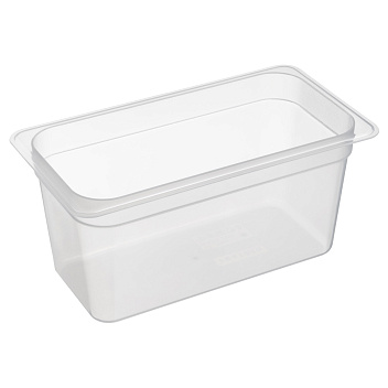 Гастроемкость 1/3 h=150 мм. 5,5 л. п/п прозрачная  /1/12/