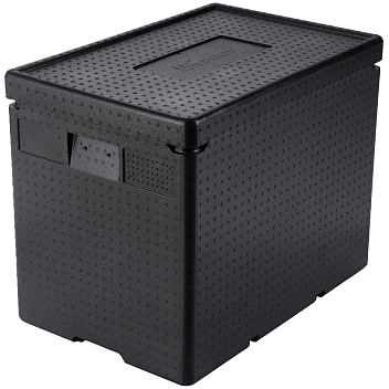 Термоконтейнер 78 л. 600*400*490 мм. для гастроем. h=200 мм. (-40°C до +110°C), плотность 60кг/м3, п/п MGprof /1/2/ АКЦИЯ