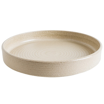 Тарелка d=230 мм. глубокая 865 мл. h=37 мм. с бортом Мираж форма Потт Bonna /1/6/