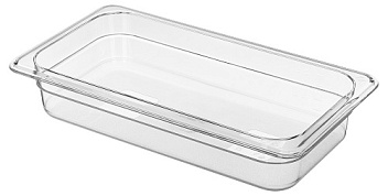 Гастроемкость 1/3 h= 65 мм. 2,4 л. поликарб. прозрач. /1/7/