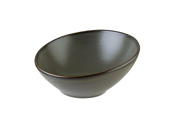 Салатник d=160 мм. 350 мл. h=55/75 мм. скошенный край Глоир, форма Ванто Bonna /1/12/552/ ВДОХНОВЕНИЕ