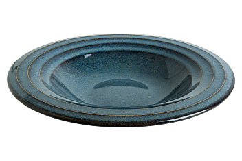 Тарелка d=230 мм. глубокая 300 мл. Оушн Хало широкая полоска Bonna /1/6/