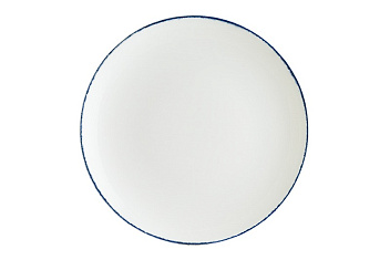 Тарелка d=170 мм. Ретро синий край, форма Гурмэ Bonna /1/12/1728/