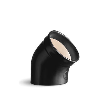 Солонка 280 мл. d=127 мм. h=135 мм. профессиональная черная Emile Henry /1/2/