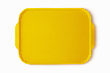 Поднос 45*34,5 см. желтый поверхность классик (108) MGprof /1/10/