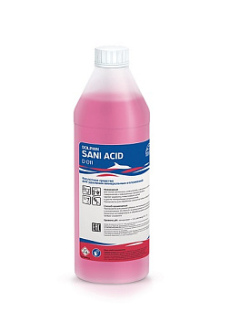 Средство моющее для сантехники и туалетов 0,75 л. кислотное очистка минерал. отложений ph 2 Sani Acid /1/12/
