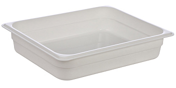 Гастроемкость 1/2 h= 65 мм. 325*265 мм. 3,8 л. п/п белая /1/14/