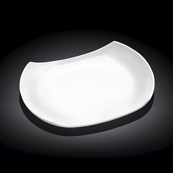 Блюдо овальное 205*155 мм. с вырезом Wilmax /1/6/48/