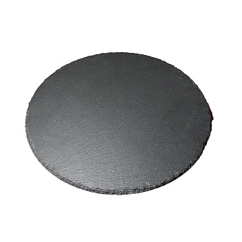 Блюдо для торта d=32 см. сланец, вращающ. h=2,5 см. APS /1/8/ АКЦИЯ