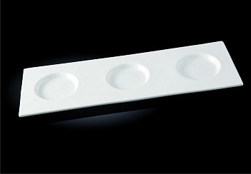 Поднос для подачи 35*12 см. Wilmax /1/24/