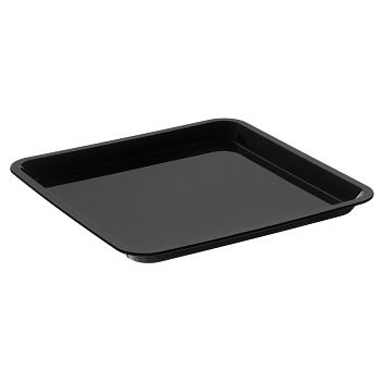 Поднос для подачи 28*28 см. поликарбонат, черный б/крышки (крышка 76836) GP /1/24/