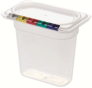 Гастроемкость 1/9 h=150 мм. 176*108 мм. 2,4 л. п/п прозрачная  /1/12/