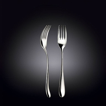 Вилка для рыбы Стелла 18/10 3,5 мм 18,9 см. Wilmax /1/12/144/