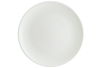 Тарелка d=300 мм. Ирис Белый, форма Гурмэ Bonna /1/6/372/