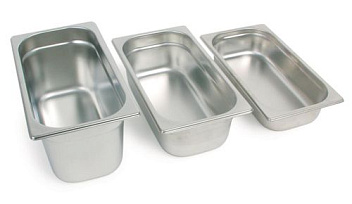 Гастроемкость 1/3 h= 20 мм. 0,7 л. нерж. MGsteel /1/6/18/