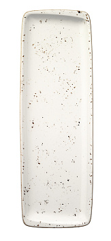 Блюдо прямоуг. 480*160 мм. Грейн, форма Мув /1/6/366/