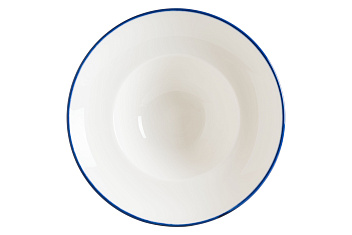 Тарелка d=270 мм. глубокая 450 мл. h=56 мм. Линеа Синий, форма Гурмэ Bonna /1/6/408/