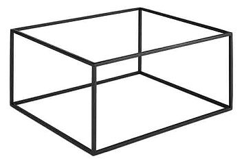 Подставка для фуршетных блюд  32,5*26,5 см, h=16,2 см. черная APS /1/4/