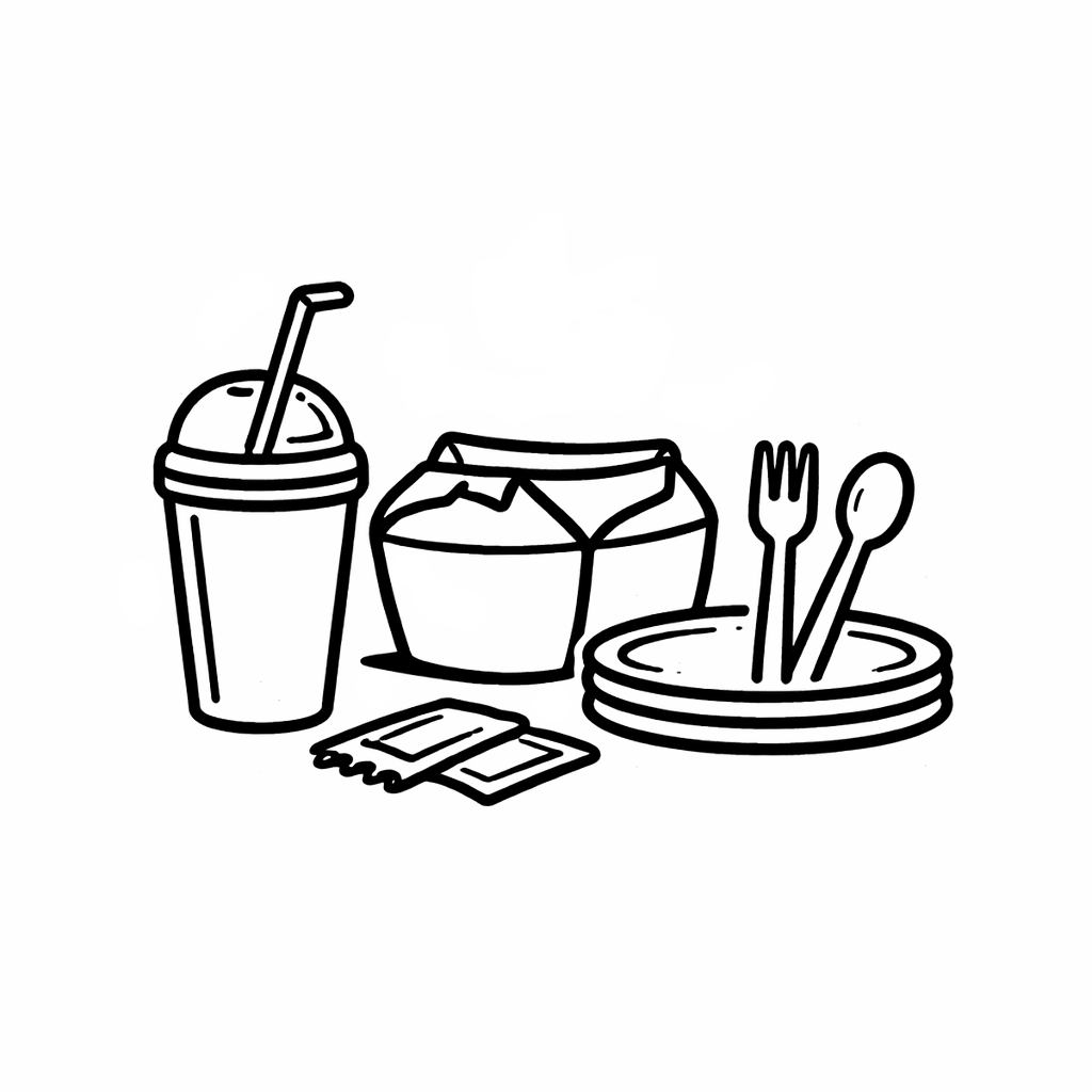 Одноразовая посуда и упаковка